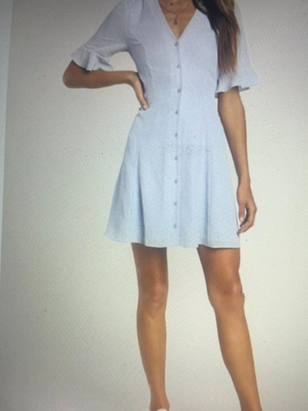 Lulus Light Blue dress